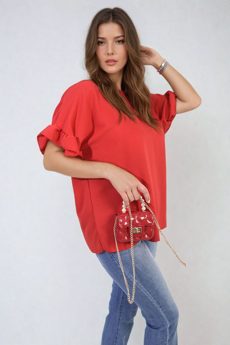 Frill Sleeve Top