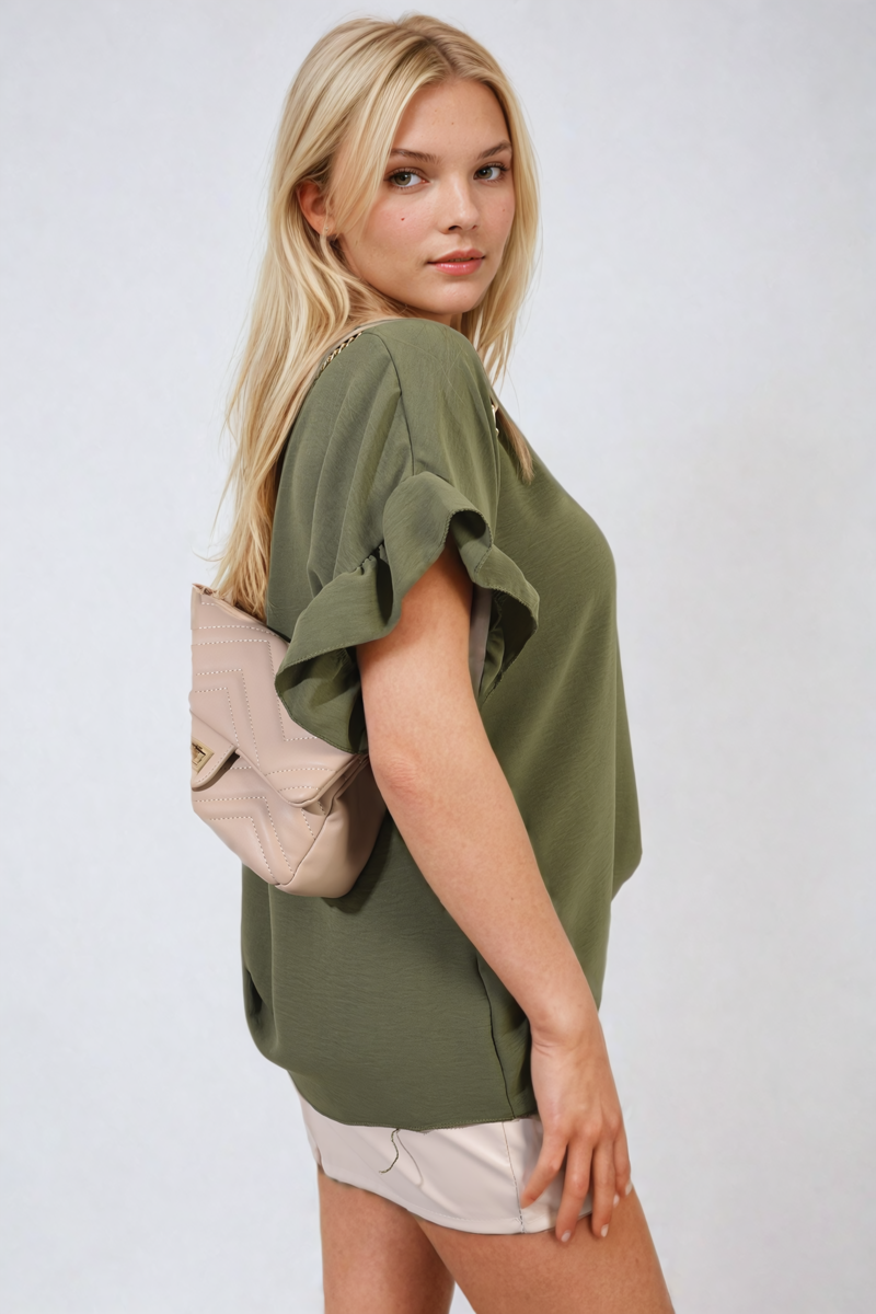 Frill Sleeve Top