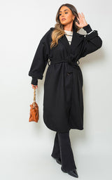 Oversized Belted Trench Coat